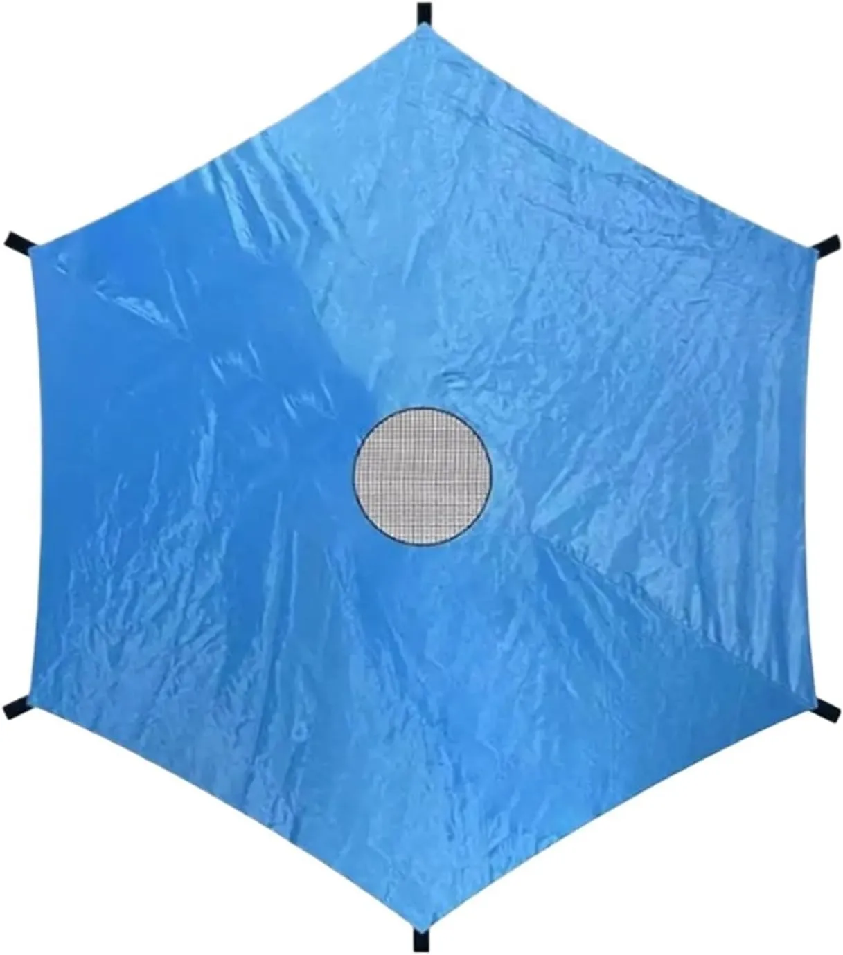 Trampoline Tent 6/8/10/12/14 Feet Outdoor Trampoline Shade Sun Cover 6 Poles Waterproof Trampoline Canopy Rainproof Tent Cover