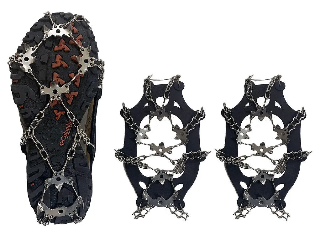 TROPHY ANGLER PRO-TRAXX Stainless Steel Ice Crampon CLEATS