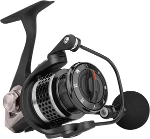 TRUSCEND Spinning Fishing Reel, Aviation Metal Material Body Reels, Industrial Durable-Strength, High Speed & Stability, Ultra-Light & Powerful, Smoother & Durable, Saltwater Freshwater Fishing Gear