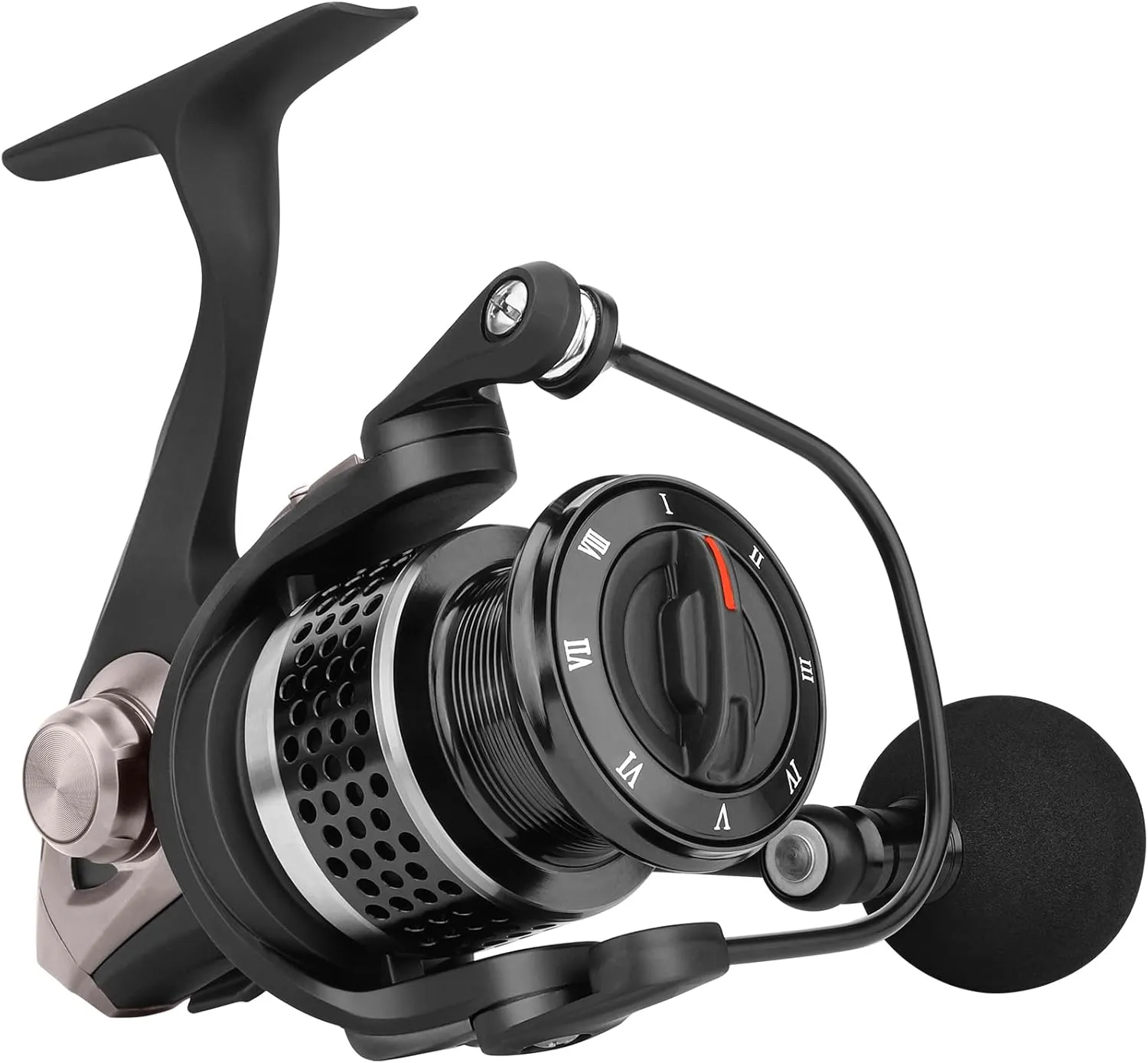 TRUSCEND Spinning Fishing Reel, Aviation Metal Material Body Reels, Industrial Durable-Strength, High Speed & Stability, Ultra-Light & Powerful, Smoother & Durable, Saltwater Freshwater Fishing Gear