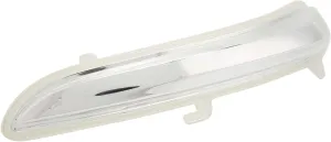 Turn Signal Light Cover Housing Car Rearview Mirror Turn Signal Indicator Light Replacement for Peugeot 208 2012‑2017