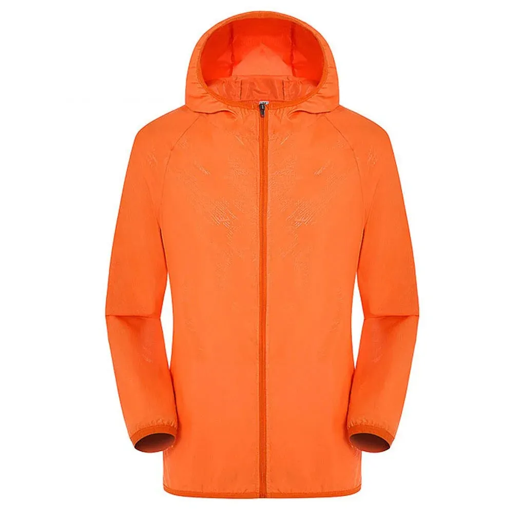 Ultra-Light Rainproof Windbreaker Top Hooded Jacket