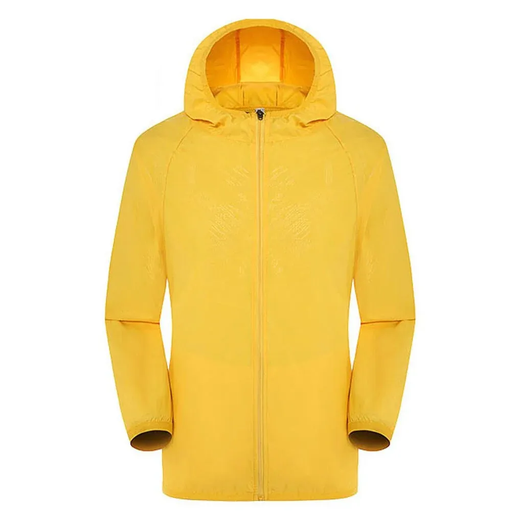 Ultra-Light Rainproof Windbreaker Top Hooded Jacket