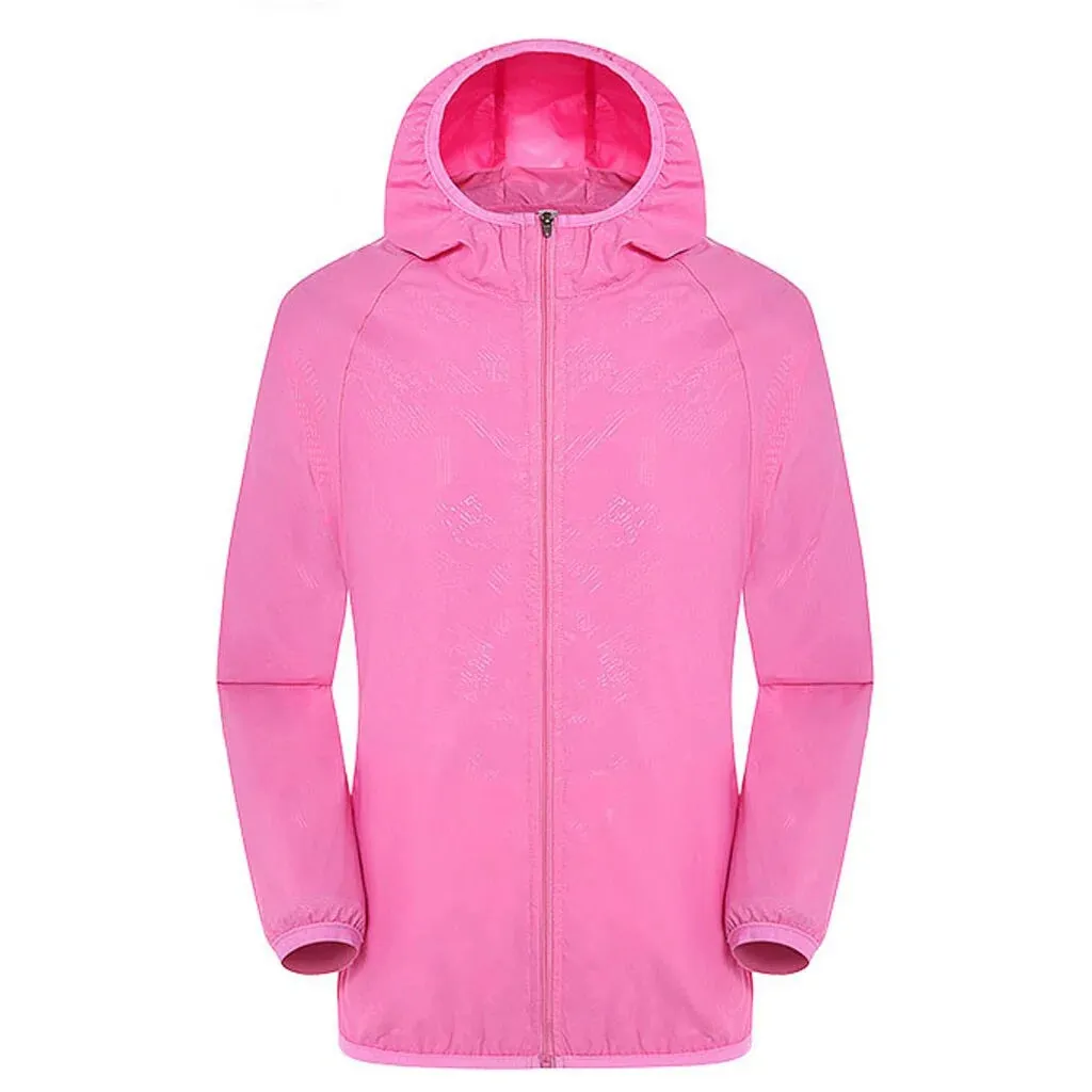 Ultra-Light Rainproof Windbreaker Top Hooded Jacket