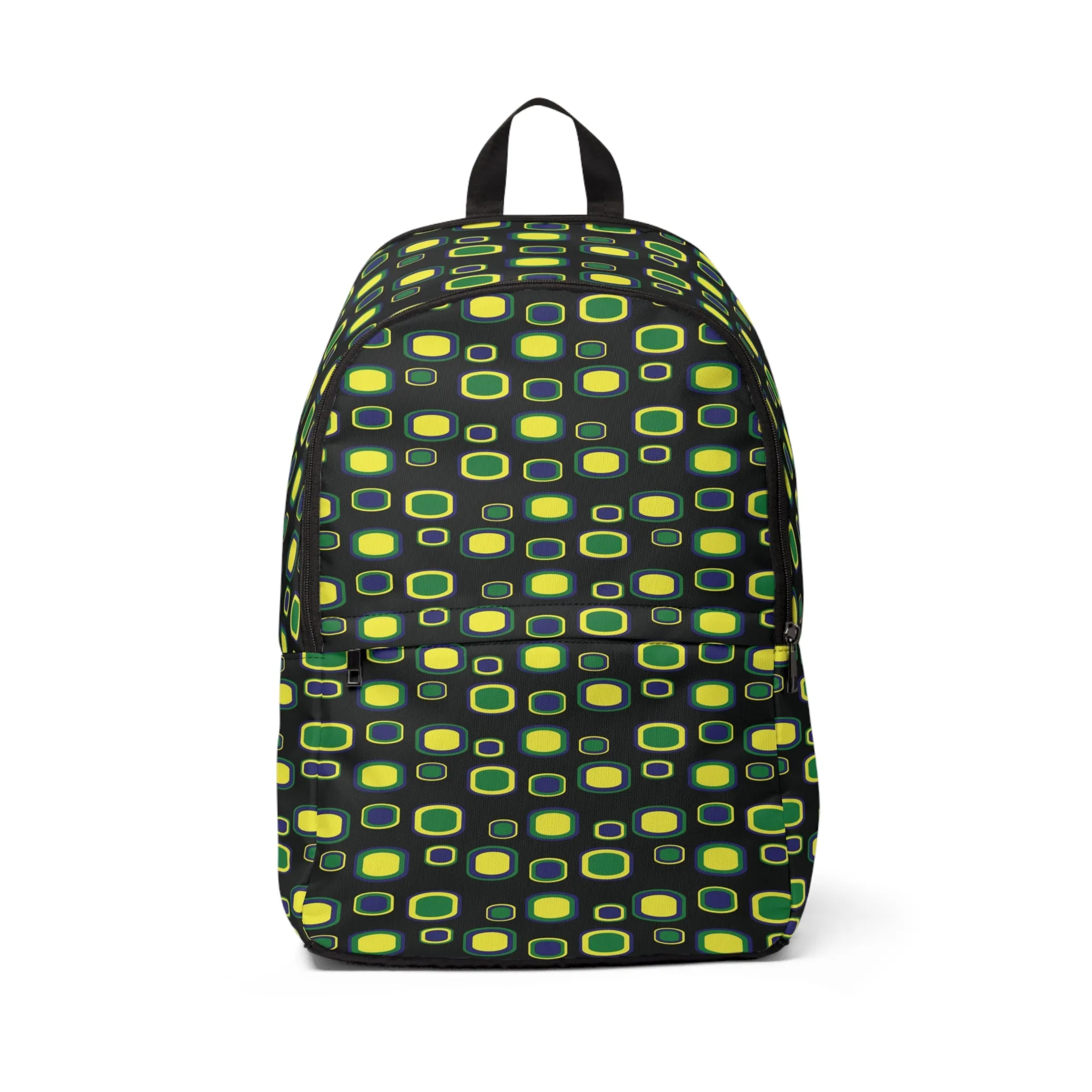 Unisex Fabric Backpack Vincy Cubes