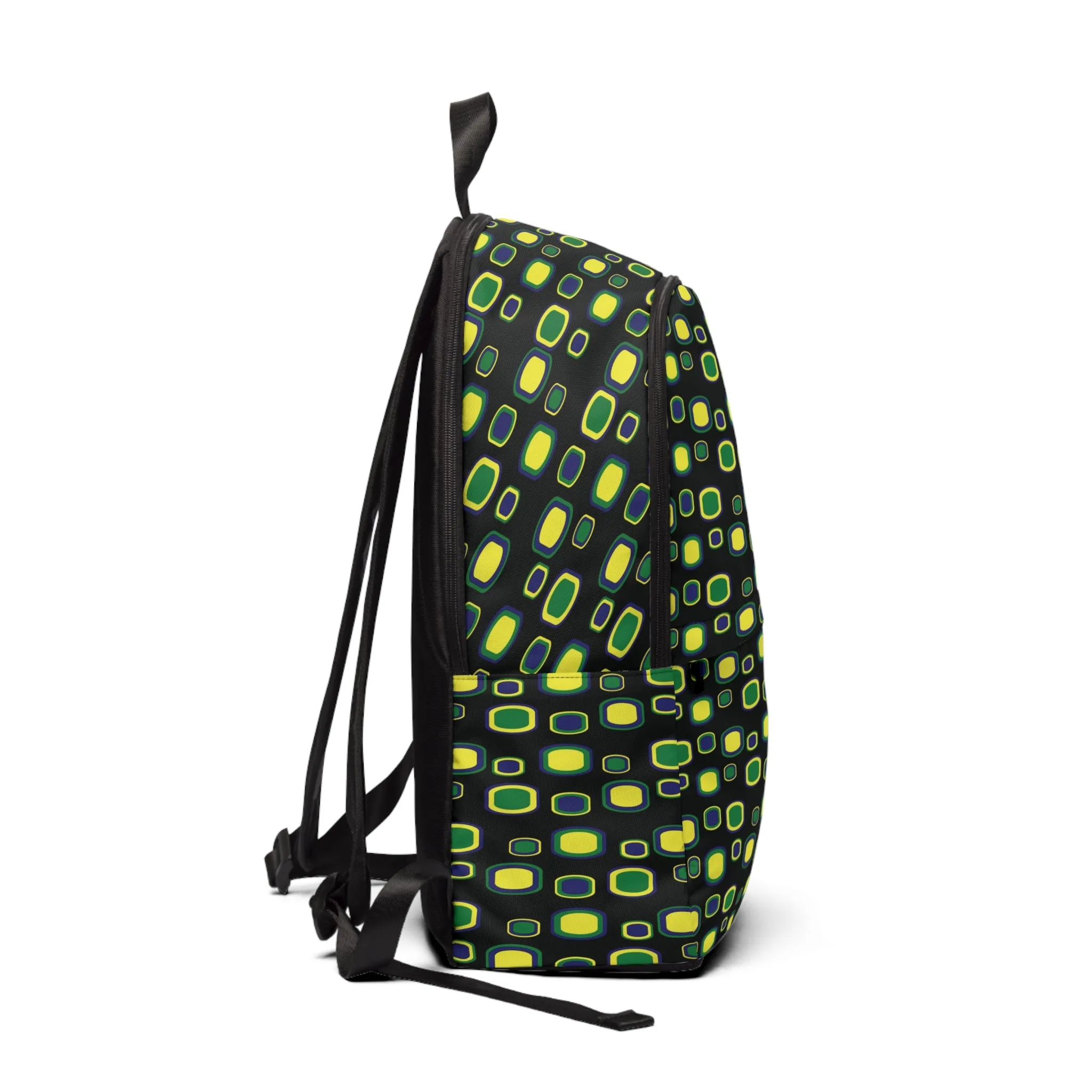 Unisex Fabric Backpack Vincy Cubes
