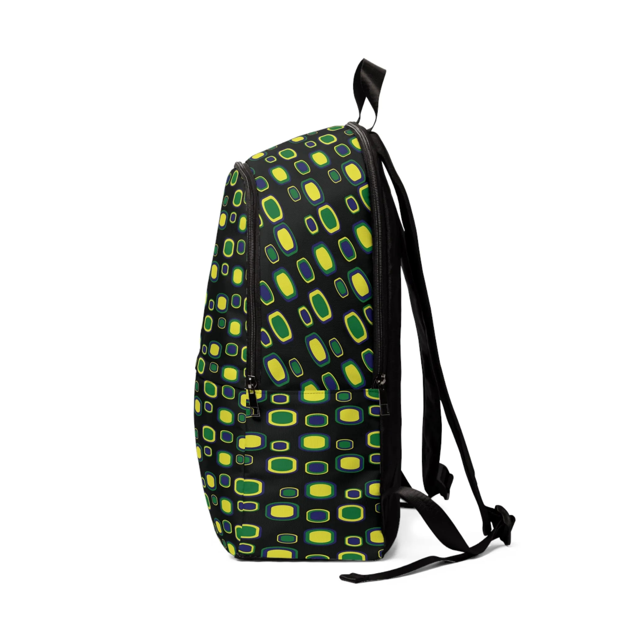 Unisex Fabric Backpack Vincy Cubes