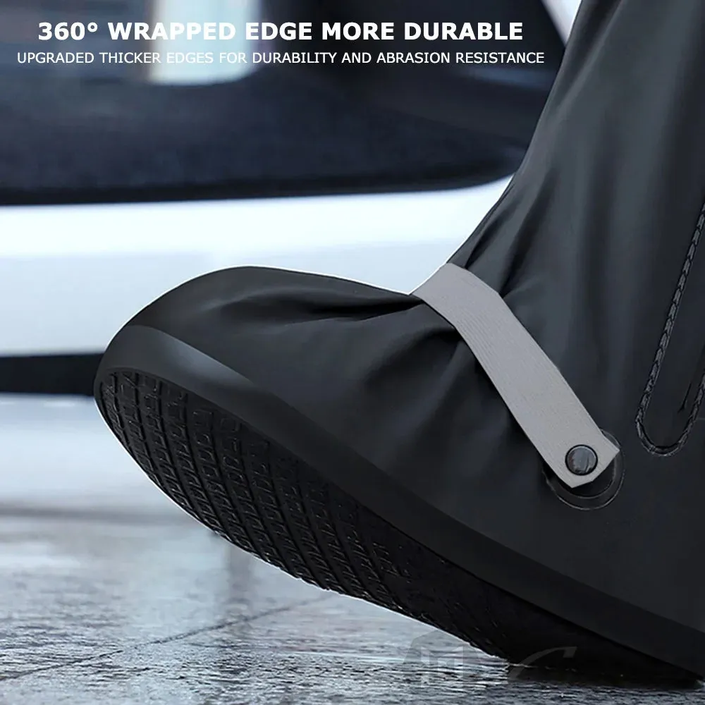 Unisex Motorcycle Boots Cover Shoes Rain Cover Bike Cycling Waterproof