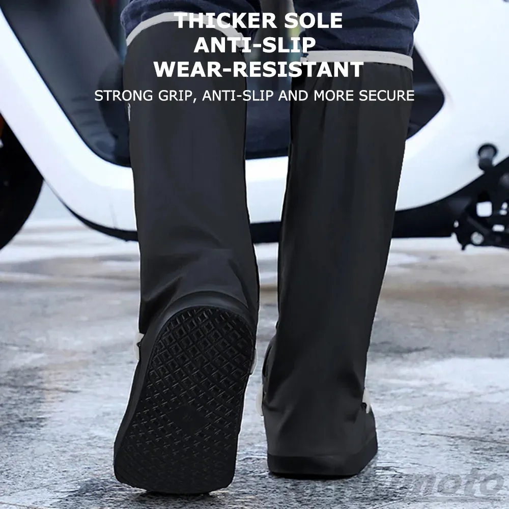 Unisex Motorcycle Boots Cover Shoes Rain Cover Bike Cycling Waterproof