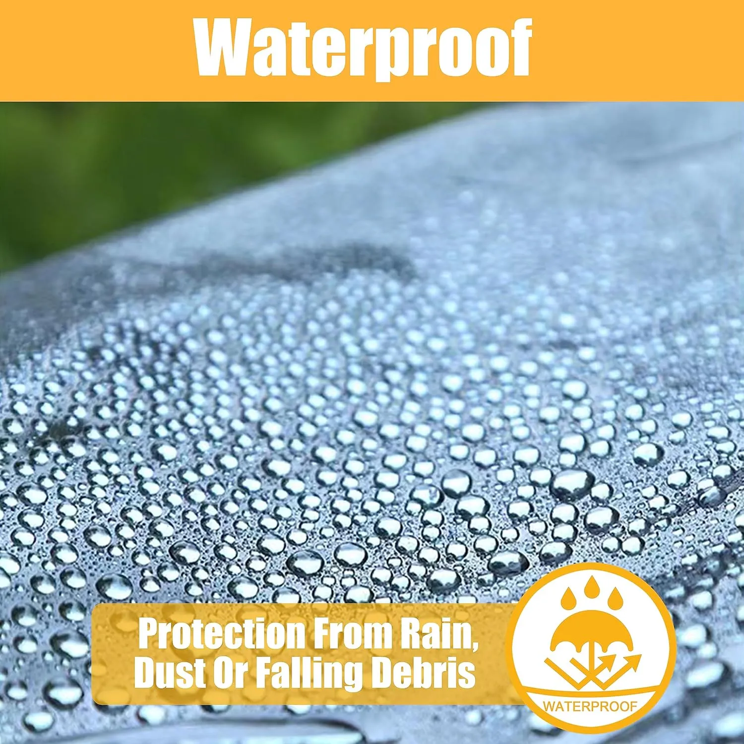 Universal Tinted Clear Forklift Cover - UV Protection Rain Cover - Heavy Duty Waterproof Vinyl Materials - 40x45in