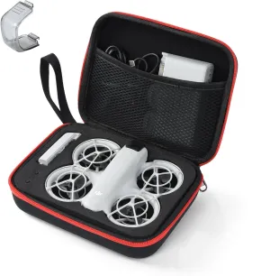 UTEBIT 8.2×6.2×2.3in Carrying Case for DJI Neo with Drone Lens Cover Portable Nylon Travel Storage Bag