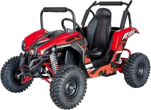 UTV Ride on Car (Large), 48V Shock Absorber Electric Vehicles with Disk Brake, Gear Switch, Steel Frame, Off-Road Tire, Flexible Seat Belt and Seat, Three-Speed Parental Limit-Lock Function