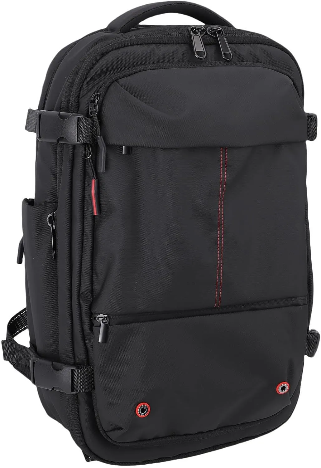 Vacuum Backpack for Travel, 60L Expandable Backpack With Vacuum Compression, Wet and Dry Separation Design, 17inch Laptop Bag with Type C Interface and Password Lock