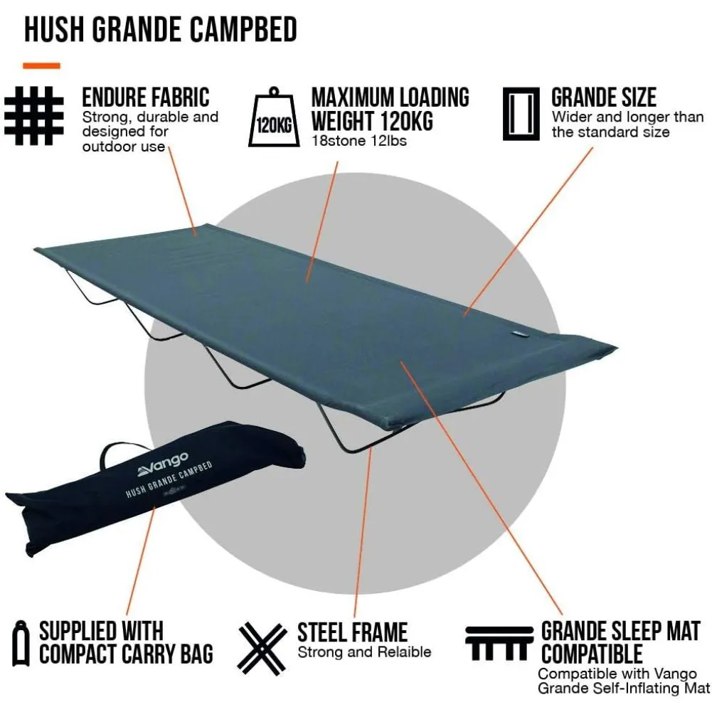 Vango Hush Grande Campbed (Granite Grey)