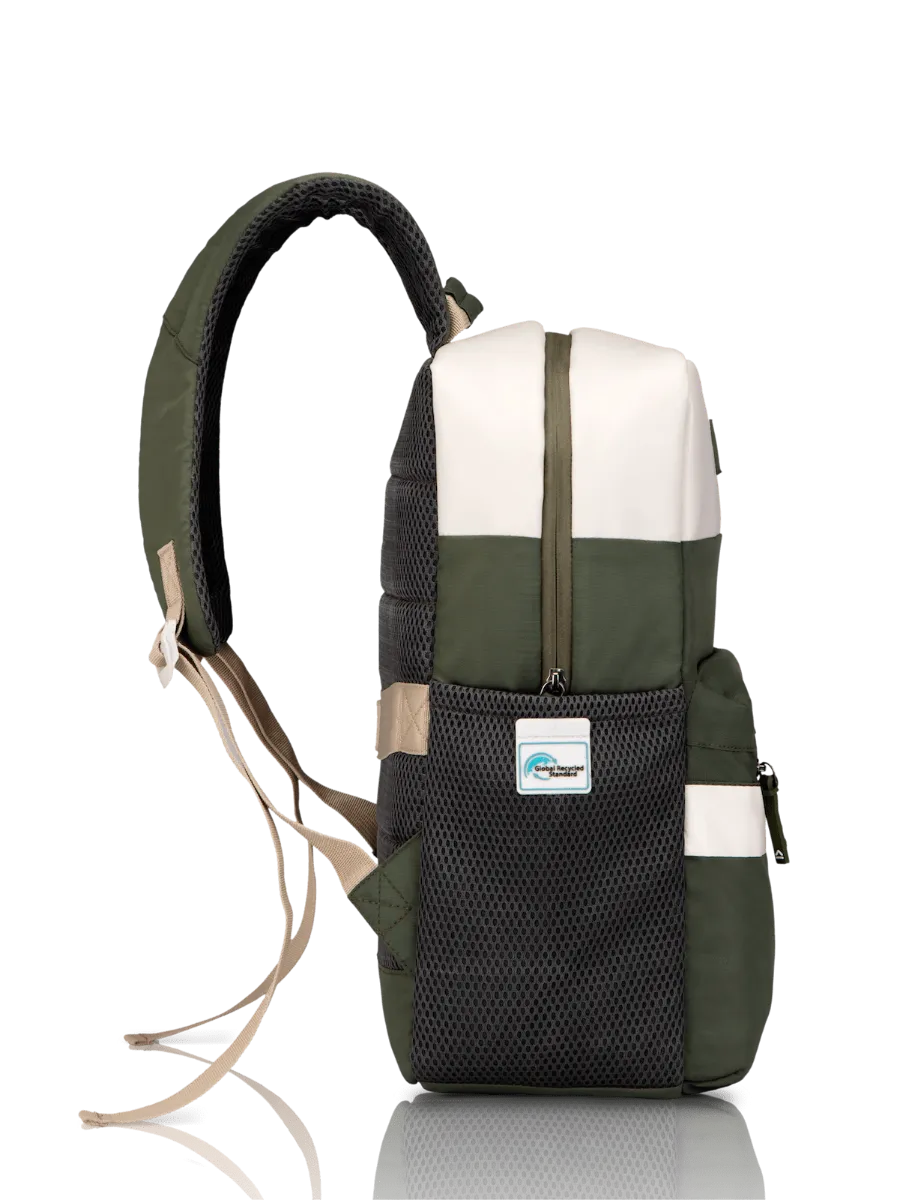 Vegan Green Backpack