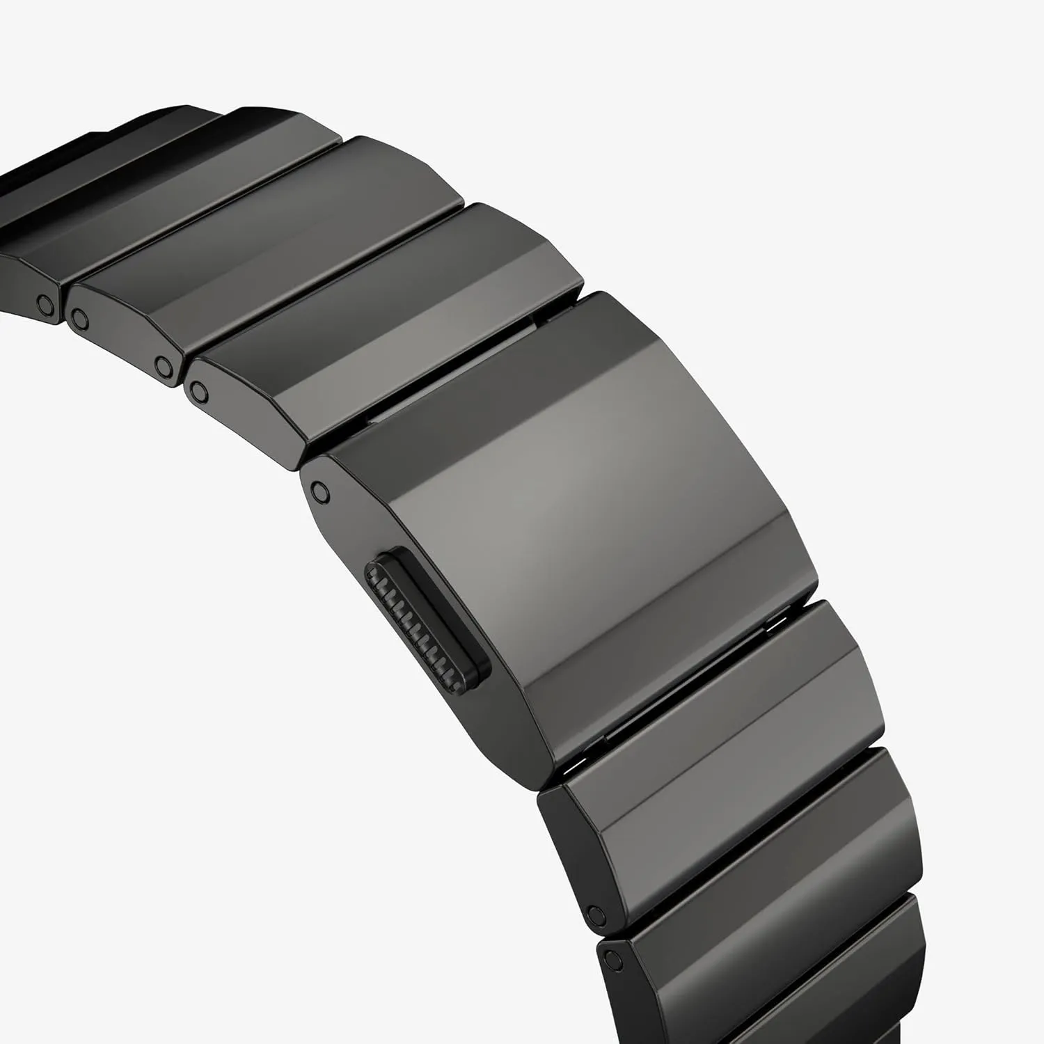 VeveXiao Titanium Band Compatible With Apple Watch Ultra/Ultra 2 49mm 45mm 44mm 42mm, Titanium Link Bracelet Magnetic Clasp Replacement Bands for iWatch Series 9 8 7 6 5 4 SE 3 2 1 Strap