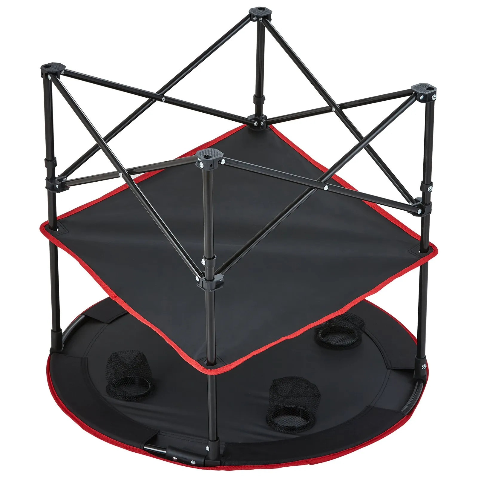 VEVOR Folding Camping Table - Outdoor Portable Side Tables, Lightweight Fold Up Table