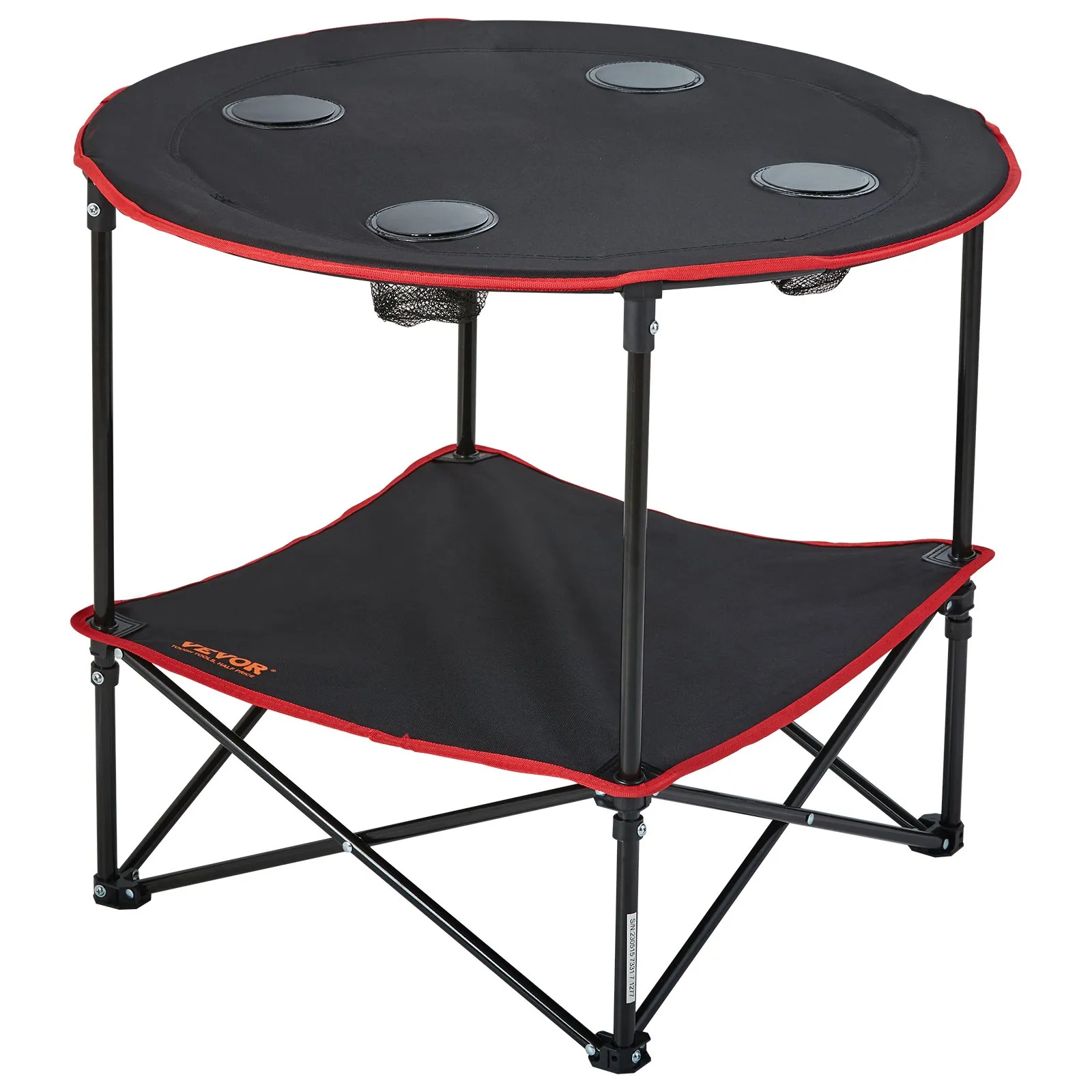 VEVOR Folding Camping Table - Outdoor Portable Side Tables, Lightweight Fold Up Table