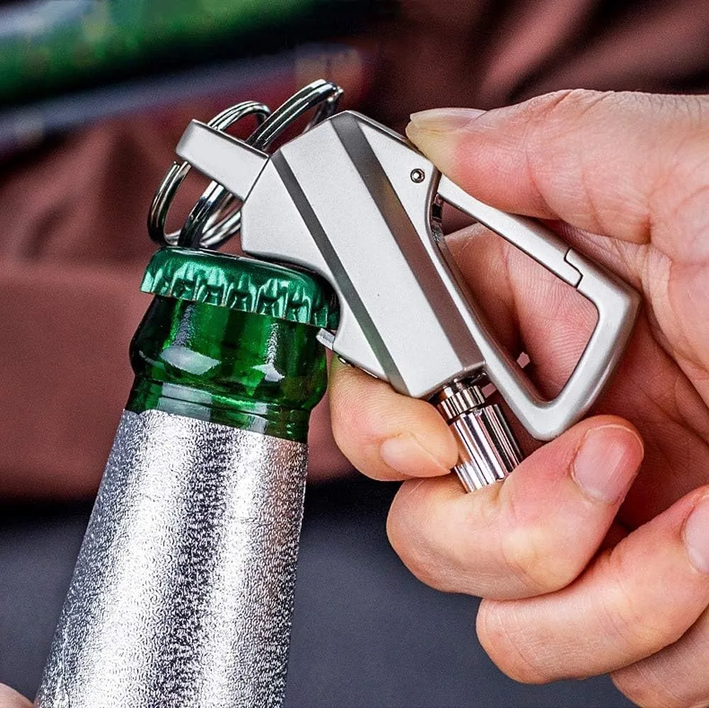 Vintage Trench Lighter, Reusable Forever Matches, Embossed Waterproof Lighter, for Men (Silver)(Silver*b)