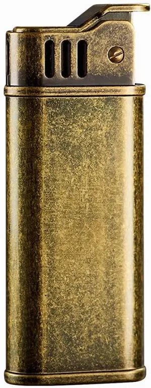 Vintage Trench Lighter,Reusable Windproof Copper Cool Antique Lighters for Smoking,Soft Flame Kerosene Lighter for Collection Decorative Gift Present