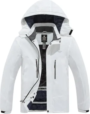 wantdo Men's Mountain Skiing Jacket Snowboarding Jackets Waterproof Winter Snow Coat Windproof Raincoat