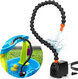 Water Table Pump, Water Pump for Kids Water Table Fun Summer Outdoor Water Table Toys Outside Water Table Accessories for Toddlers Kids