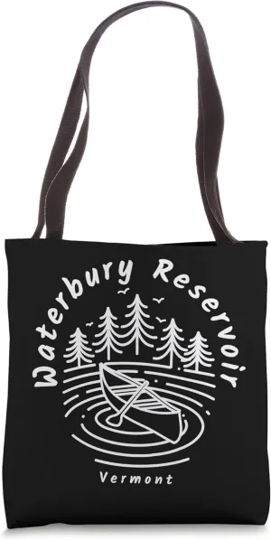 Waterbury Reservoir Vermont Tote Bag