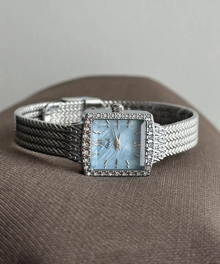 Waterproof Baby Chain Stainless Chic Blue Steel Watches