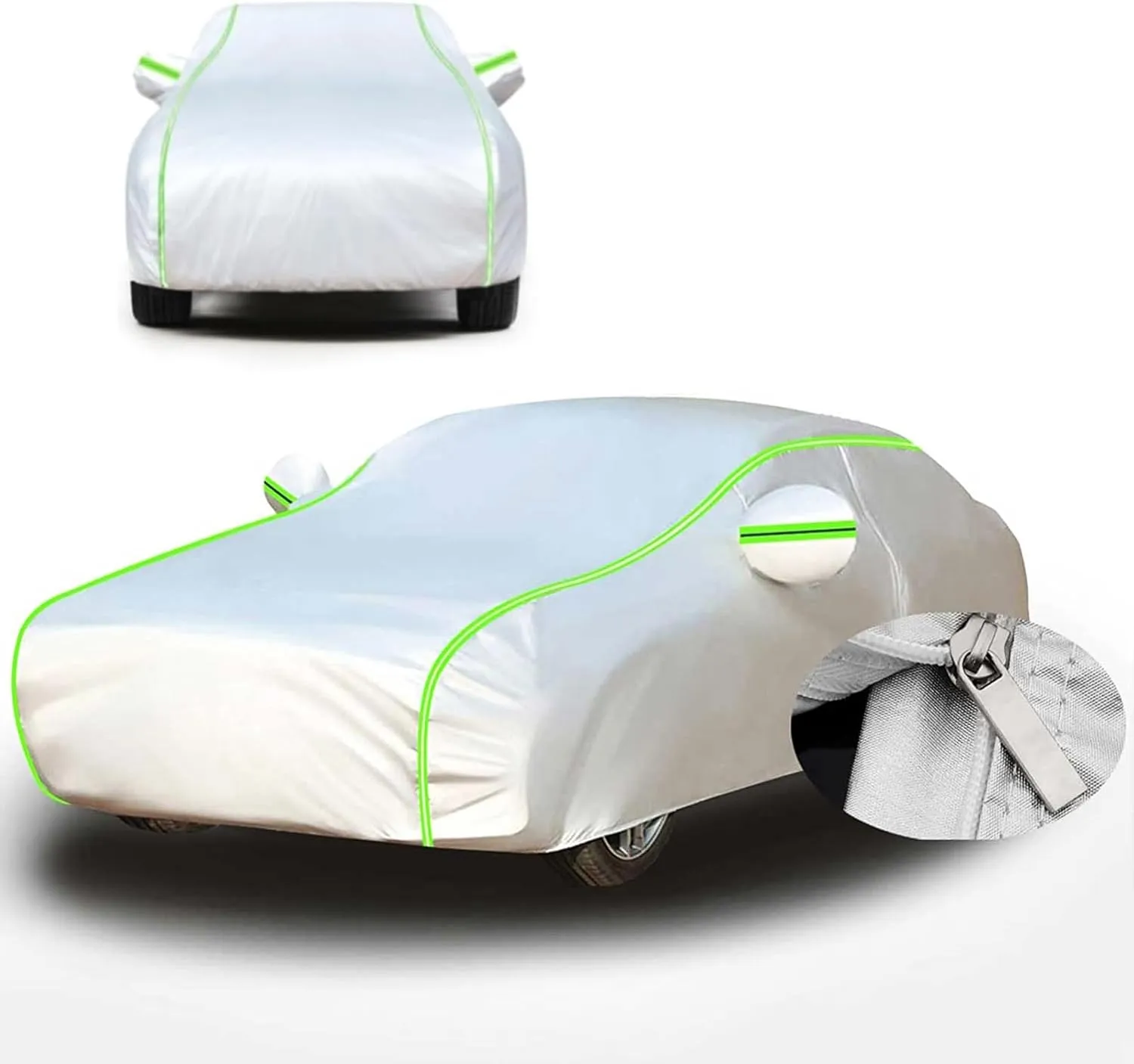 Waterproof Car Cover Compatible with VW Golf Cabrio MK1 1979-1994, Rainproof and Sunproof, Windproof and Snowproof, All-Weather Protection (Color : D, Size : Without Cotton)