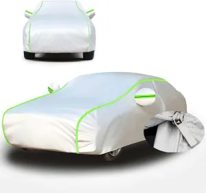 Waterproof Car Cover Compatible with VW Golf Cabrio MK1 1979-1994, Rainproof and Sunproof, Windproof and Snowproof, All-Weather Protection (Color : D, Size : Without Cotton)