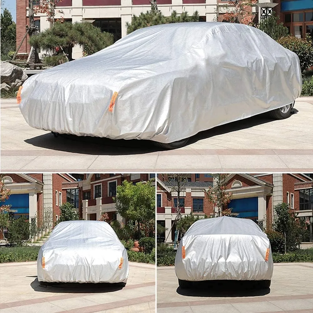 Waterproof Car Cover for Chevrolet Chevy Chevelle 1964-1967, 5 Layers Compatible with Chevrolet Chevelle All Weather, Snowproof Windproof Rain Ice Sun UV Protection