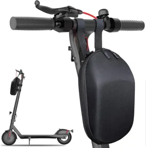 Waterproof Electric Scooter Handlebar Bag, Hard Shell Storage Bag with 3L Large Capacity, Universal Fit for Daily Commutes and Travel