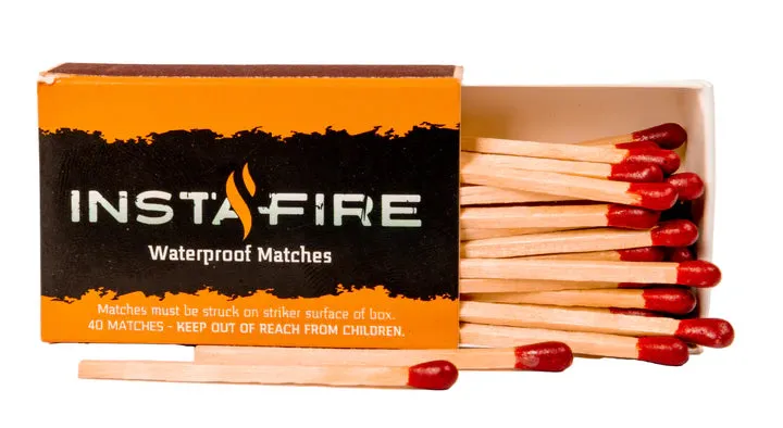Waterproof Matches (4-Pack) by InstaFire