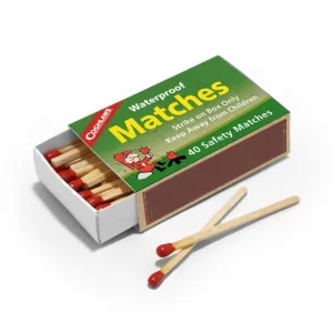Waterproof Matches - 4 Pack