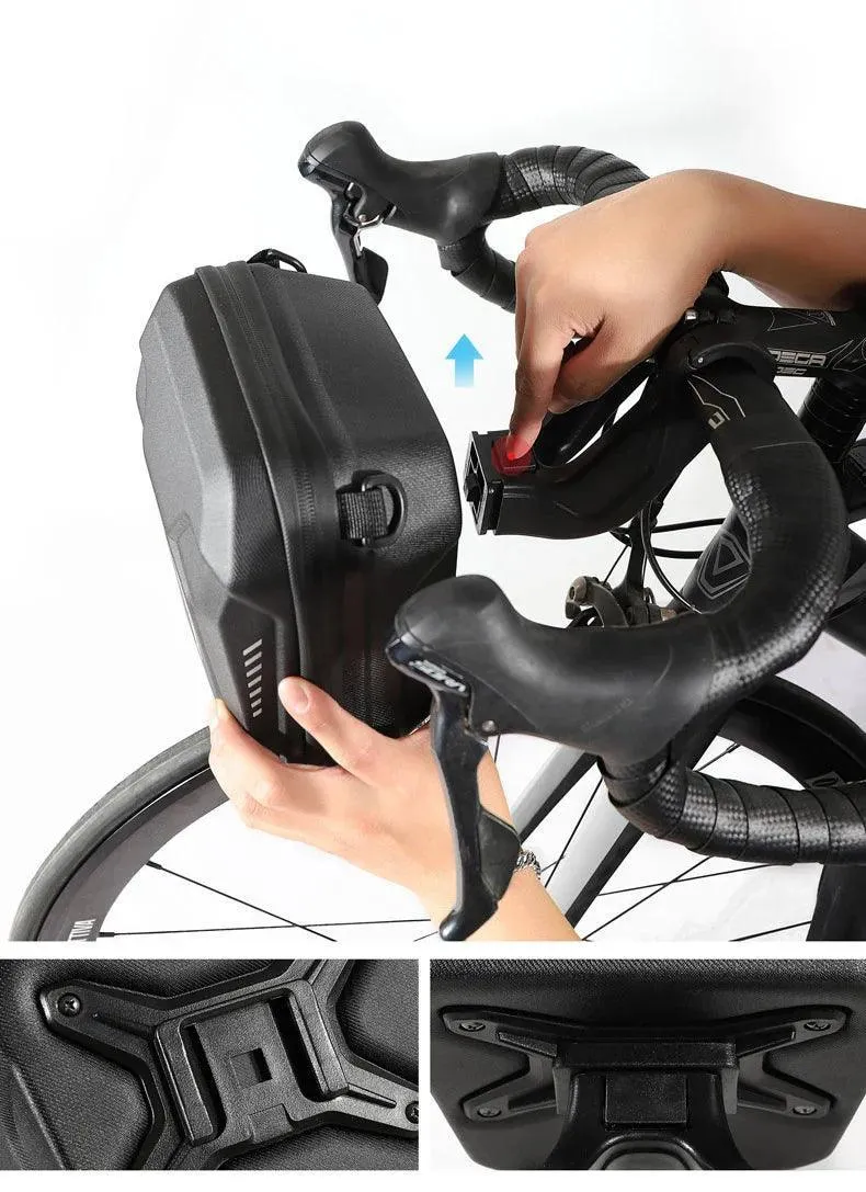 Waterproof Multifunctional Bicycle Handlebar Bag Front Bike Bag EVA Hard Shell Cycling Head Bag Bicycle Assessoires