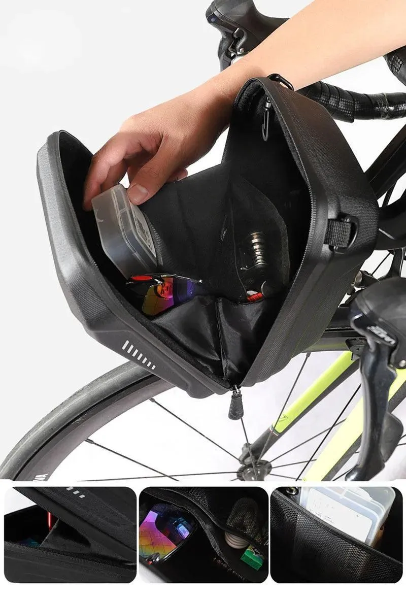 Waterproof Multifunctional Bicycle Handlebar Bag Front Bike Bag EVA Hard Shell Cycling Head Bag Bicycle Assessoires