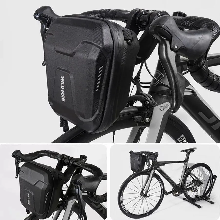 Waterproof Multifunctional Bicycle Handlebar Bag Front Bike Bag EVA Hard Shell Cycling Head Bag Bicycle Assessoires