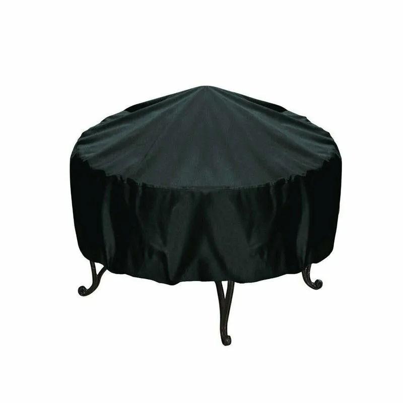 Waterproof Round Table Cover For Outdoor Garden Grill - 71X53Cm