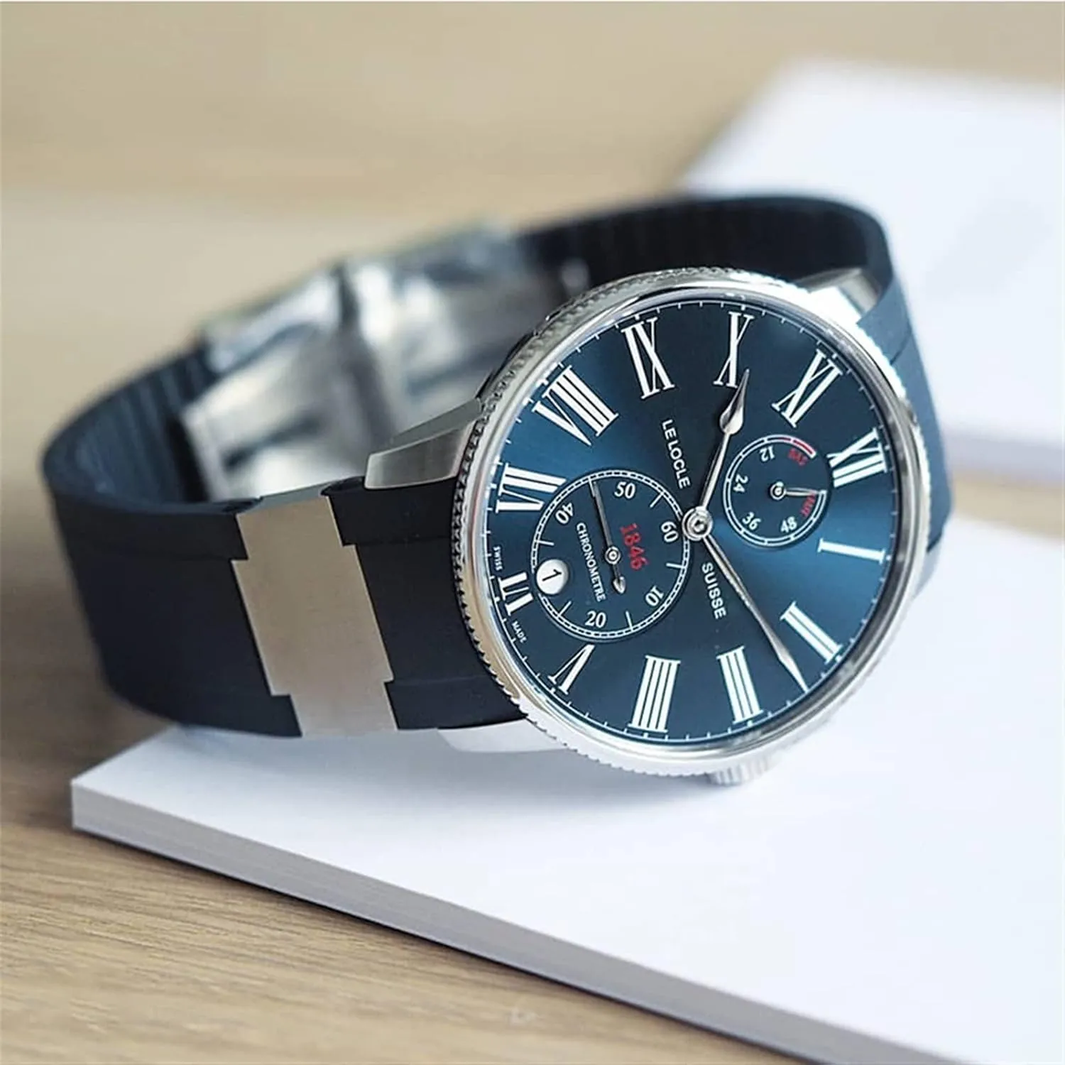 Waterproof Watch Band For Ulysse Nardin Silicone Rubber Watchstrap Sports Wrist Bracelets Replacement Watch Accessories Parts