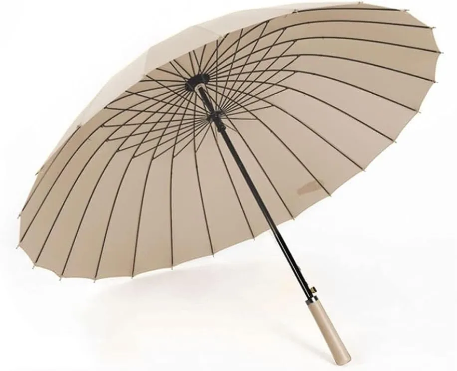 Wcxixo Golf Umbrella Windproof Golf Umbrella Automatic Open Canopy Rain Umbrella Oversize Vented Stick Umbrella for Business Outdoor Stick Umbrellas