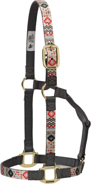Weaver Leather Patterned Non-Adjustable Halters