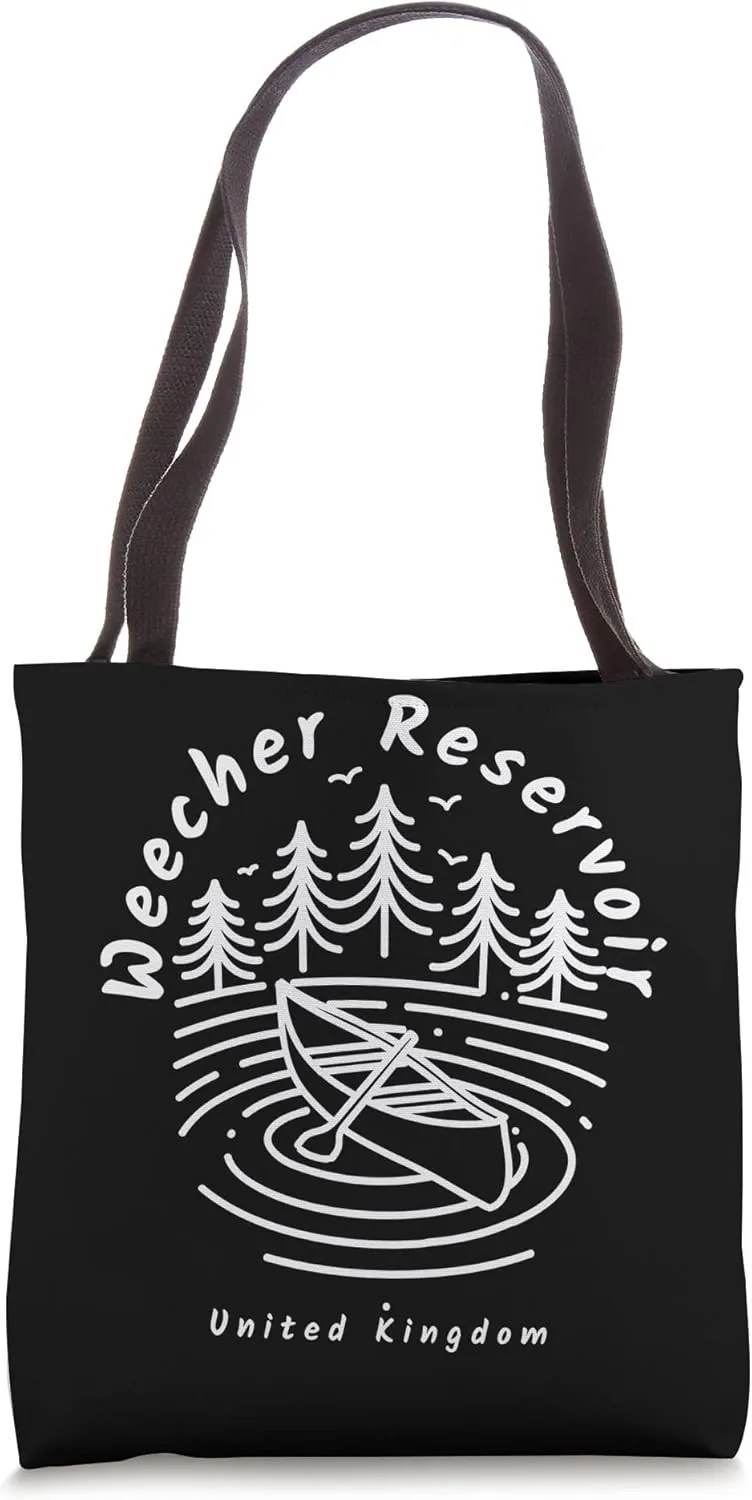Weecher Reservoir in United Kingdom Tote Bag