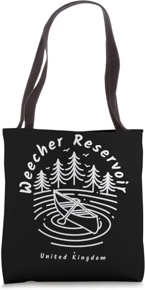 Weecher Reservoir in United Kingdom Tote Bag