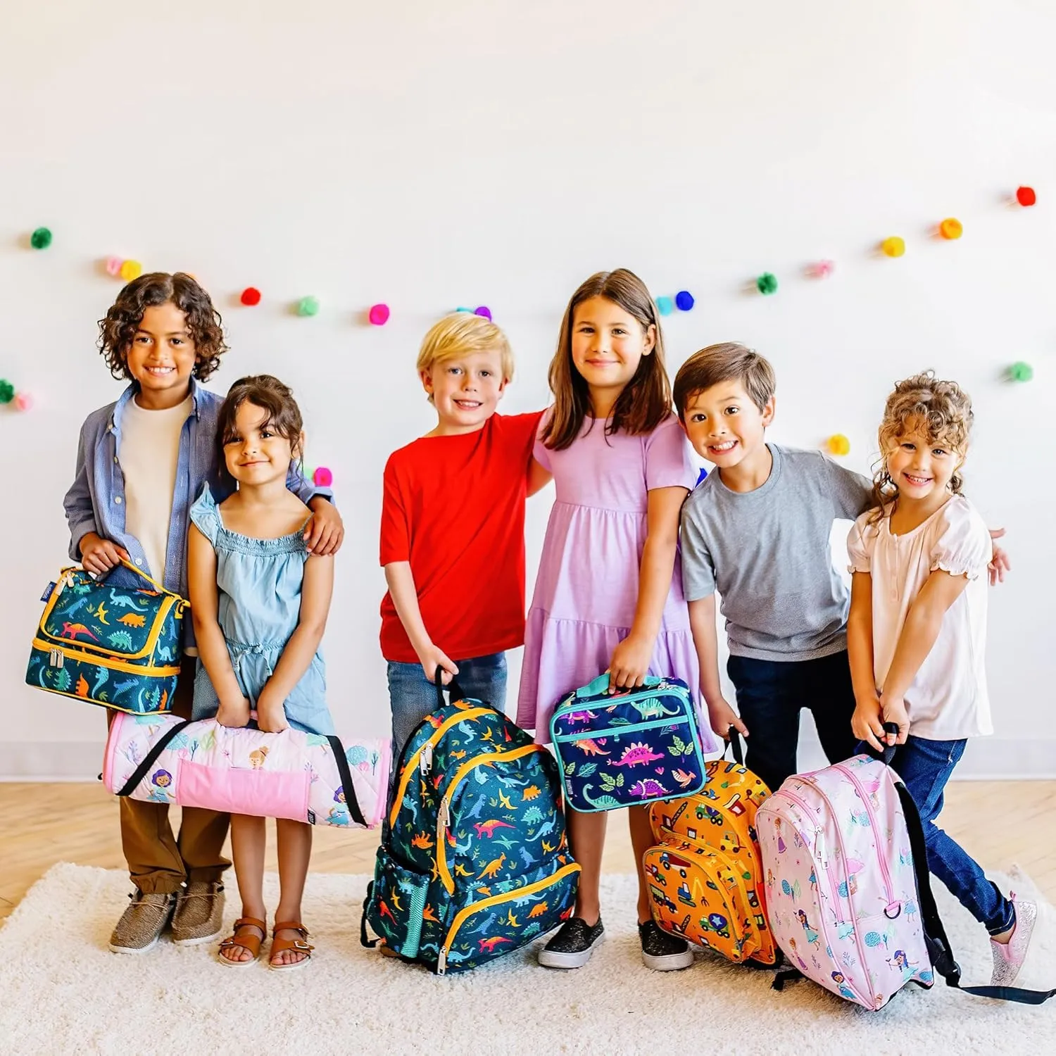 Wildkin 15-inch Kids Backpack – Durable, Padded, Adjustable for School & Travel - Horse Dreams