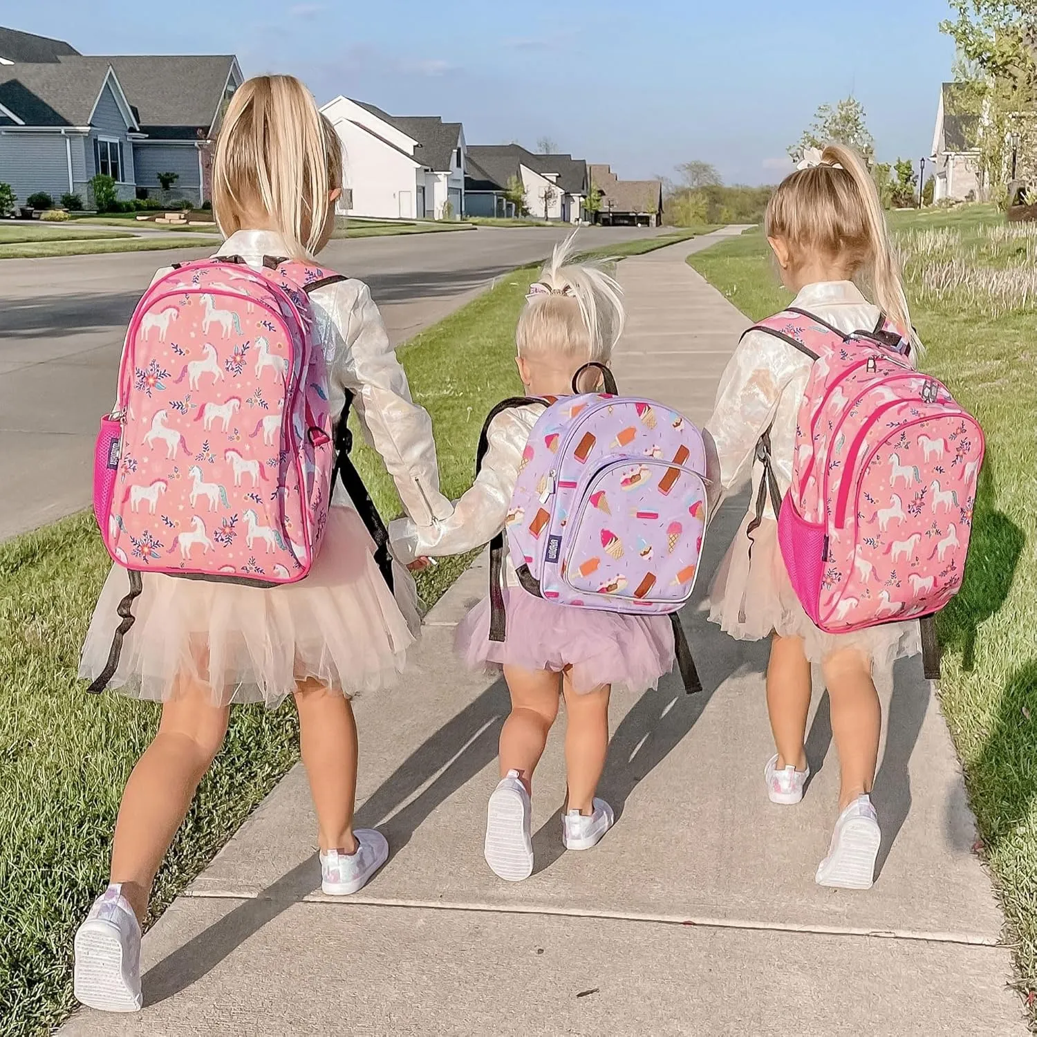 Wildkin 15-inch Kids Backpack – Durable, Padded, Adjustable for School & Travel - Magical Unicorns