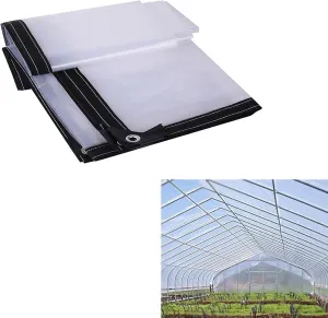 Windproof & Snowproof Shed Cloth,10 * 10ft 10 * 13ft 10 * 16ft 20 * 20ft Outdoor Garden Rainproof Covering,for Patio,Porch and Outdoor,Camping Outdoor Rain Tarps(7x10 ft(2x3m))
