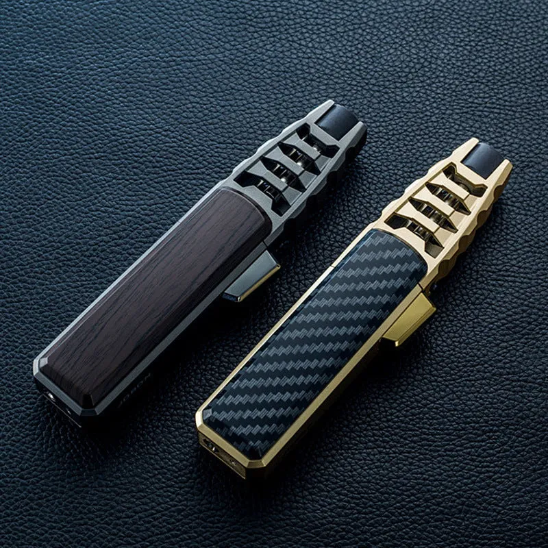 Windproof Straight Flush Gas Lighter