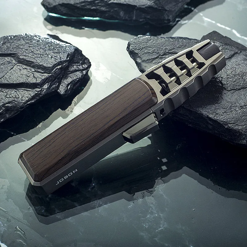 Windproof Straight Flush Gas Lighter