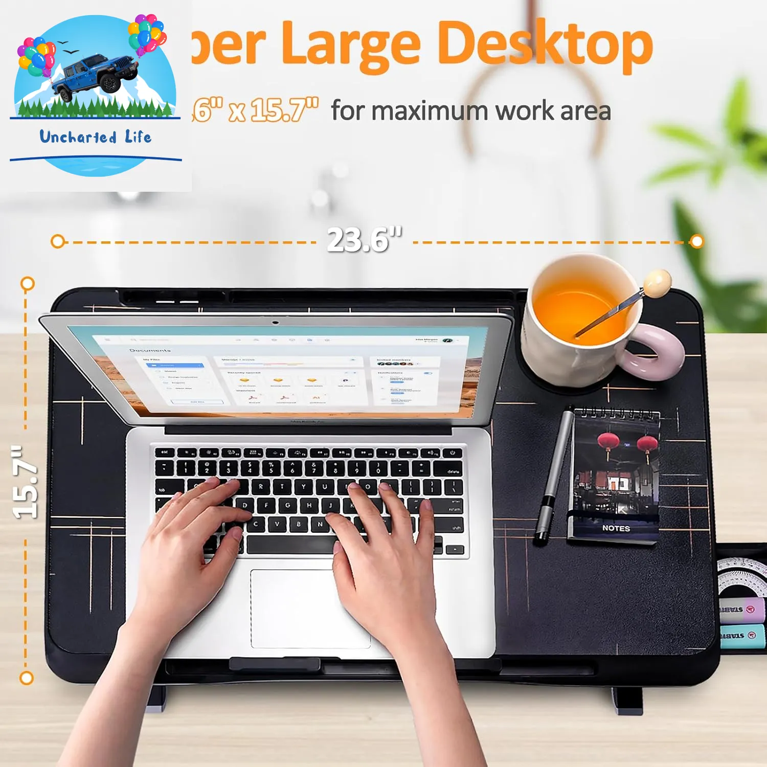 WONSAR Adjustable Lap Desk: Ultimate Comfort for Work and Leisure