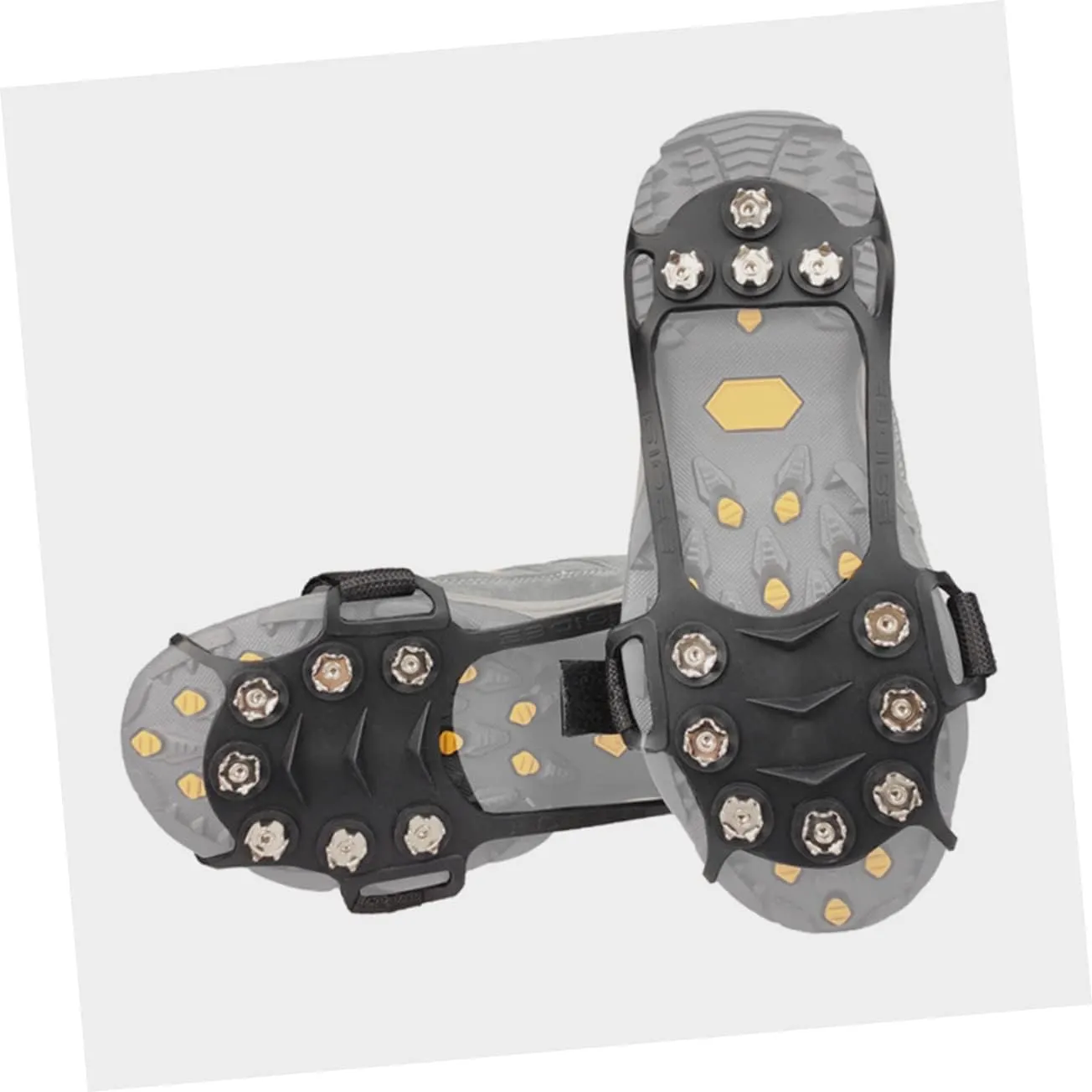 YARNOW Mountaineering Covers Slip-on Shoe Gripper Snowfield Shoe Cover Chains Snow Shoes Prevent Snow Cleats